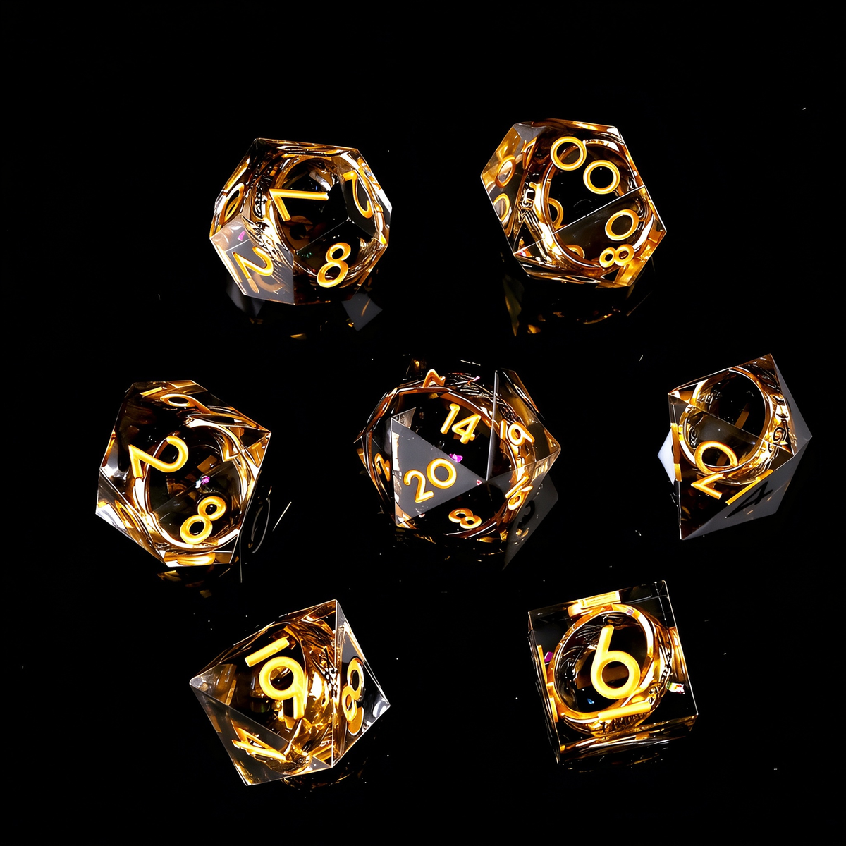 Ring Dice Pack of 7