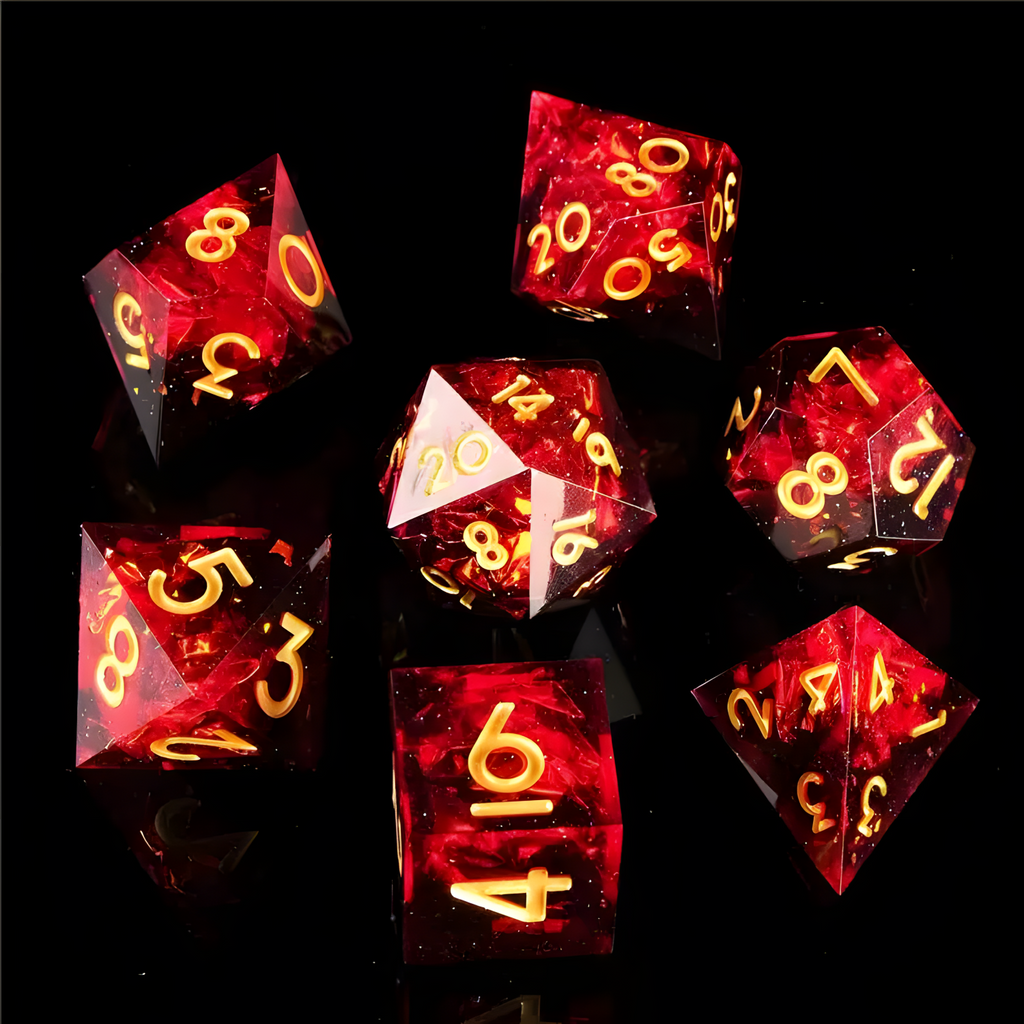 Polyhedral Dice Set of 7