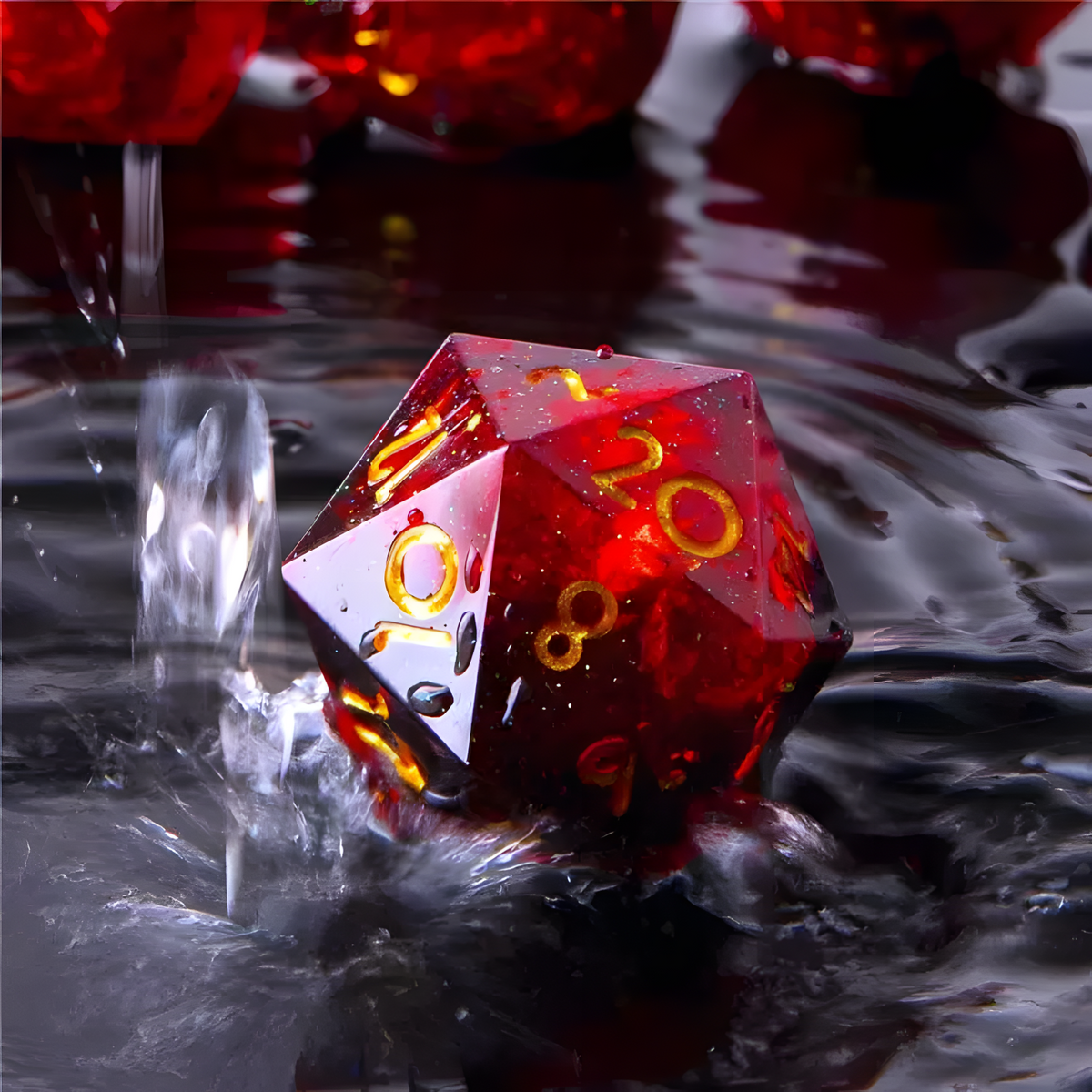 Polyhedral Dice Set of 7