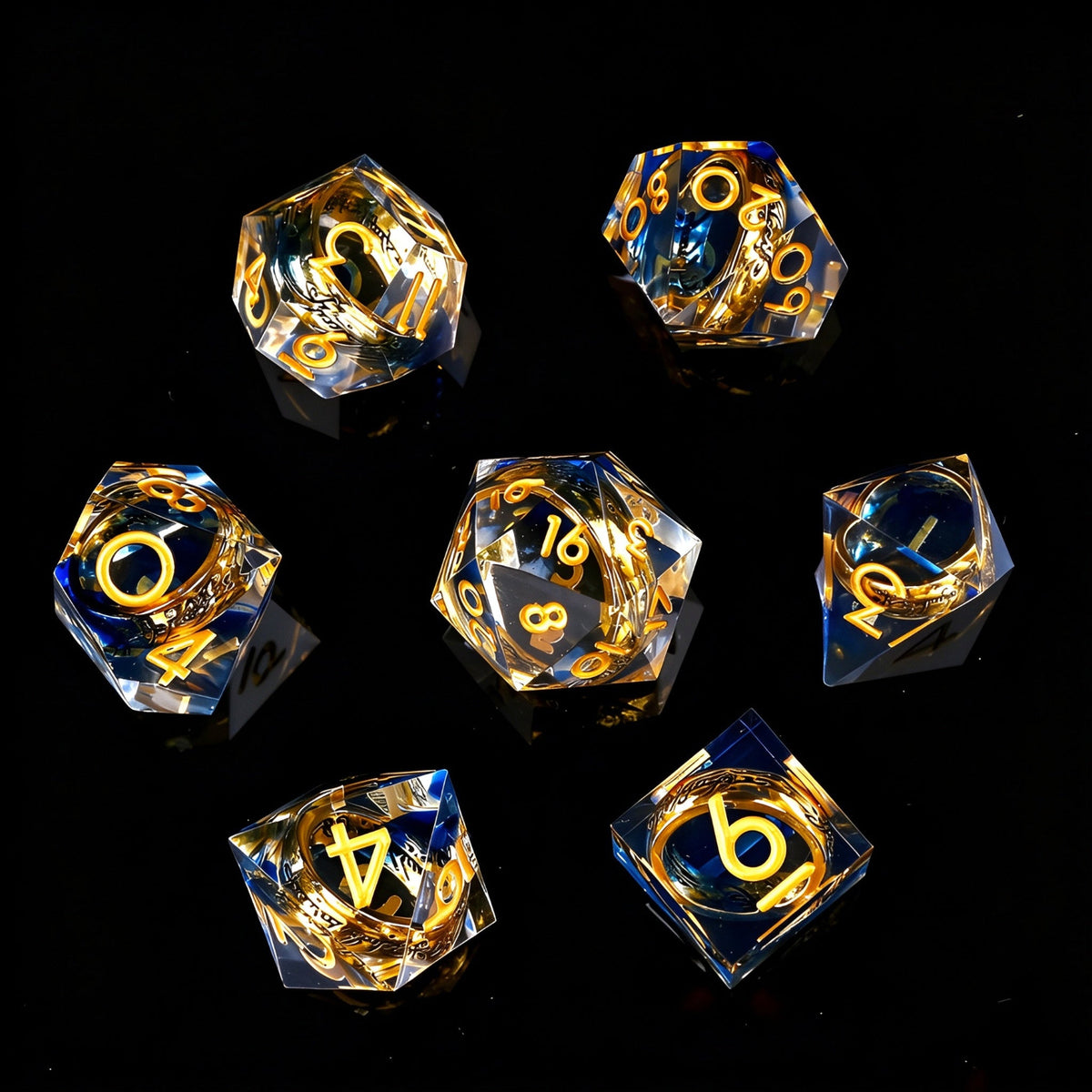 Ring Dice Pack of 7